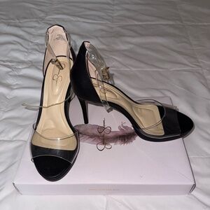 Jessica Simpson Daisile Black heels, Like New, Worn Once, Sexy Size 7 Women’s